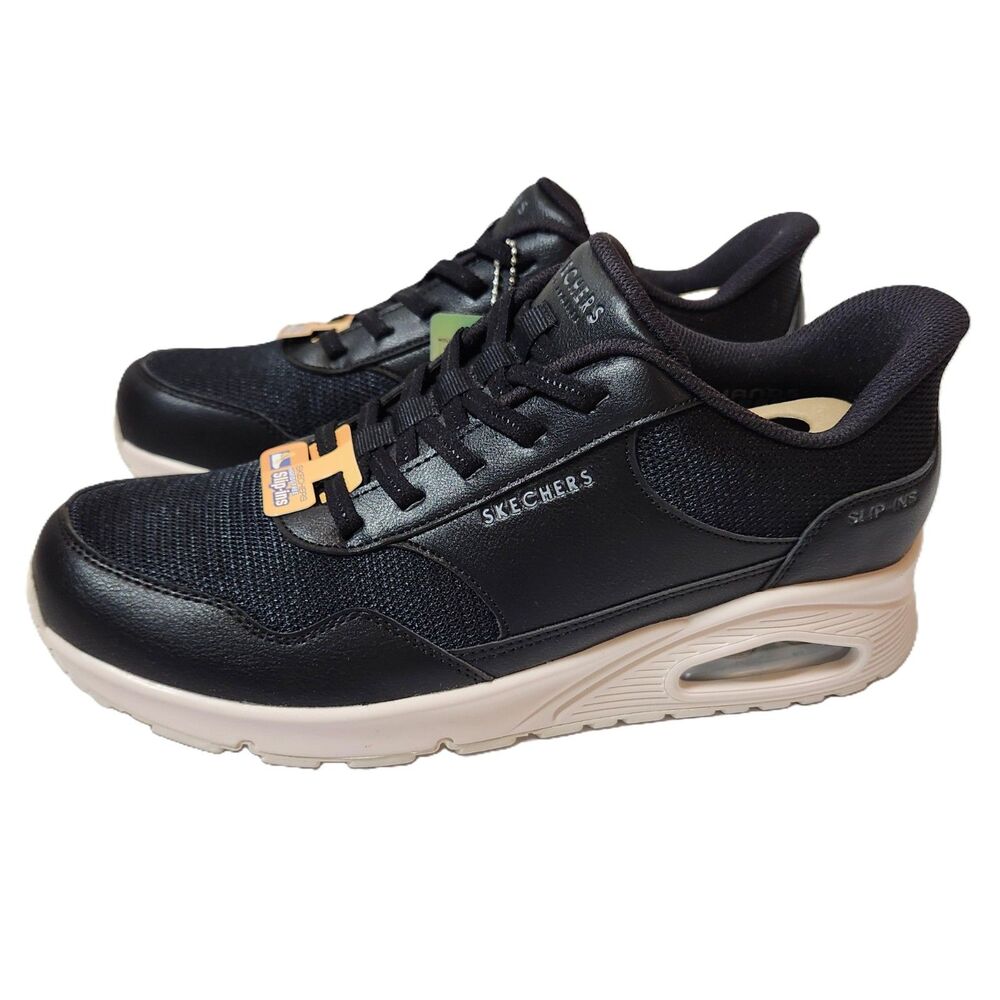 Skechers Hands Free Slip-Ins Uno Banksia Women's size 11 Black